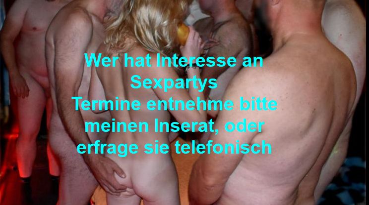 Sextreffen und Sexpartys nur für kurze Zeit